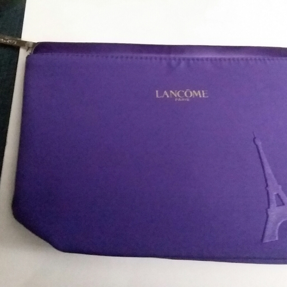 PURPLE&GOLD LANCOME PARIS COSMETIC CASE